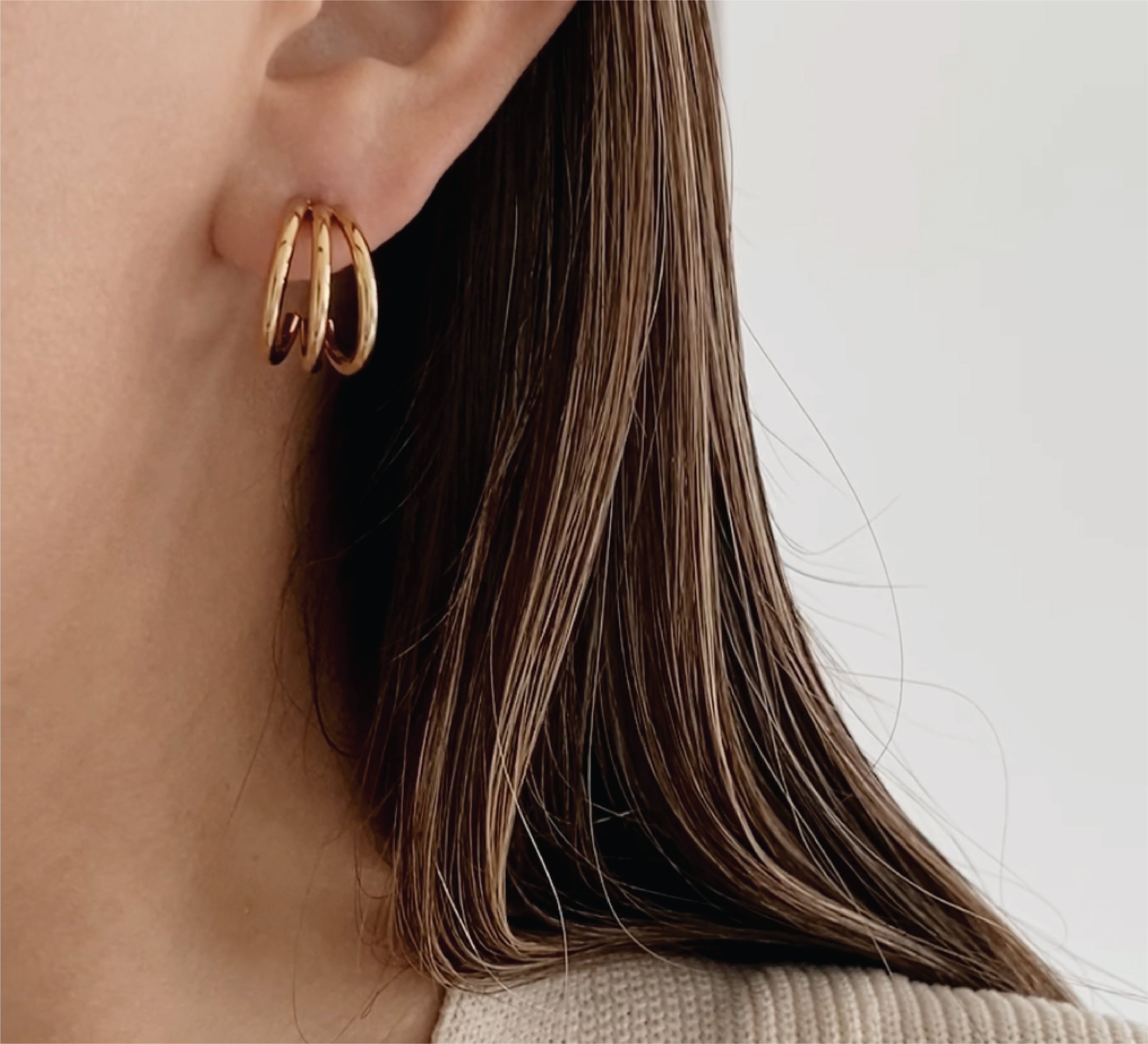 Cairo Mini Hoop Earrings