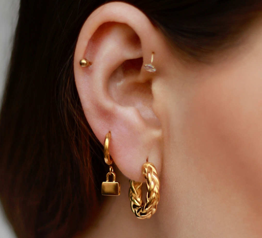 Milan Hoop Earrings