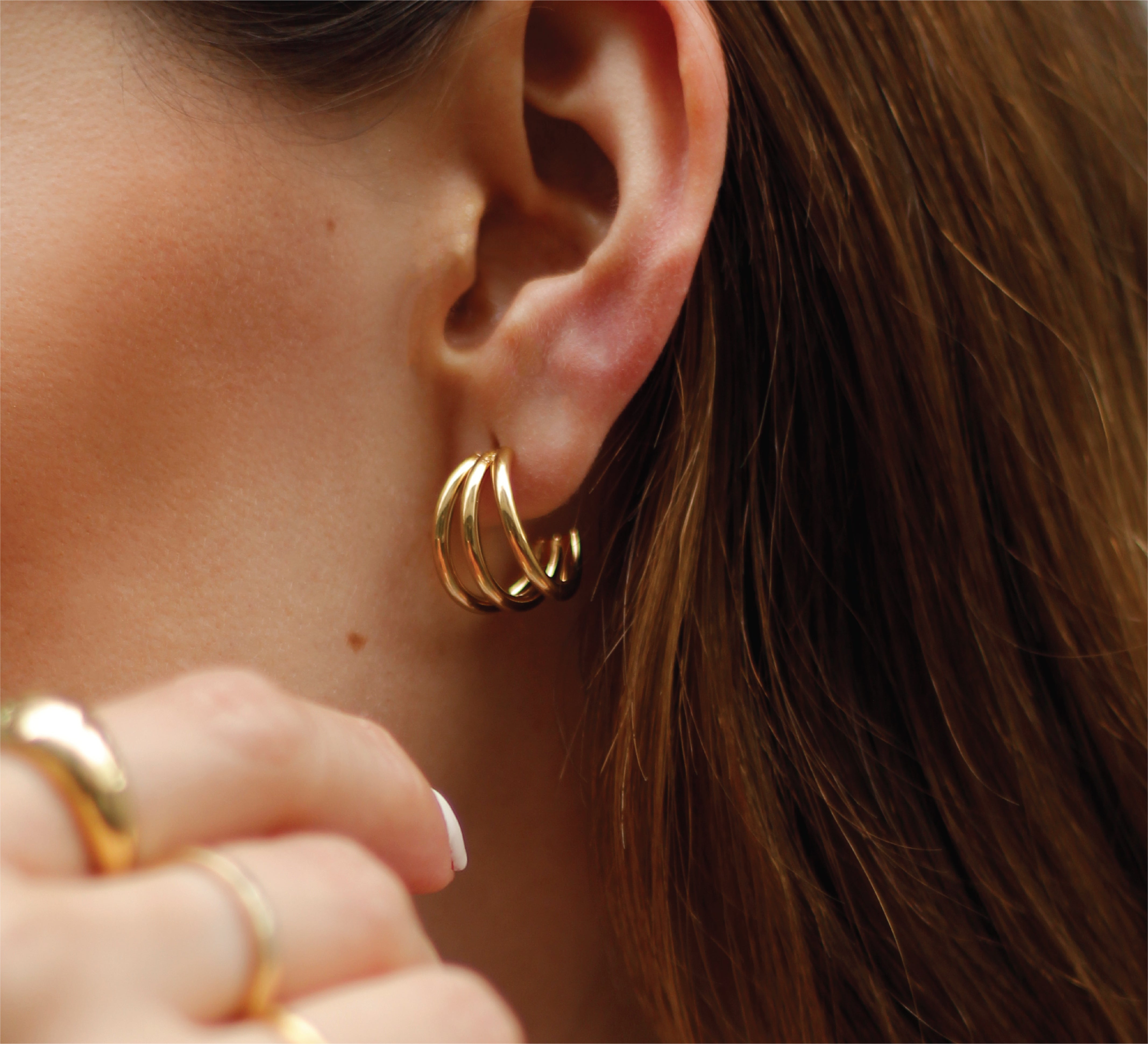 Cairo Mini Hoop Earrings