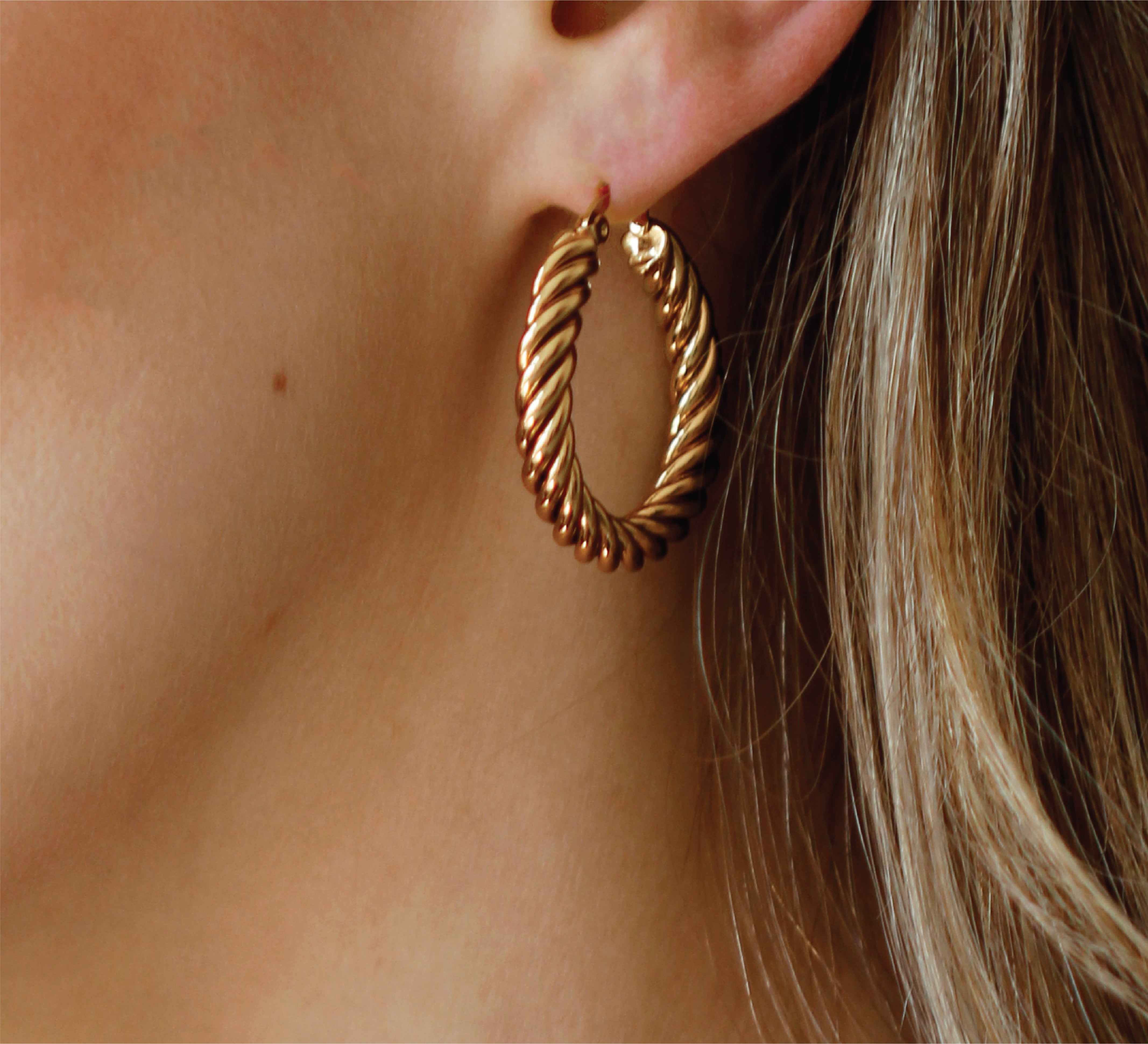 Arezzo Hoop Earrings