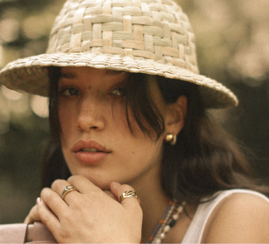 Cambodia Chunky Hoop Earrings