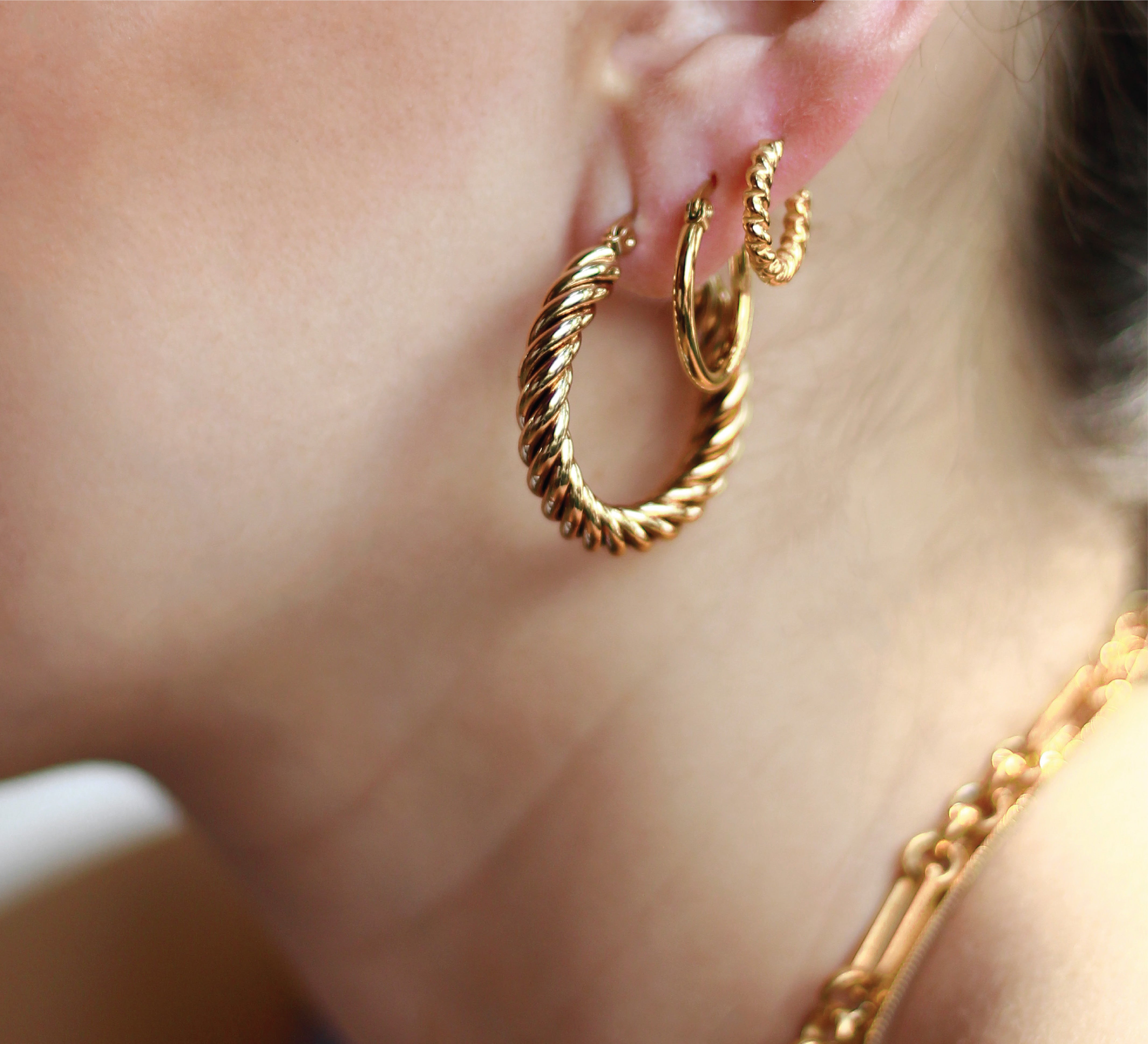 Arezzo Mini Hoop Earrings